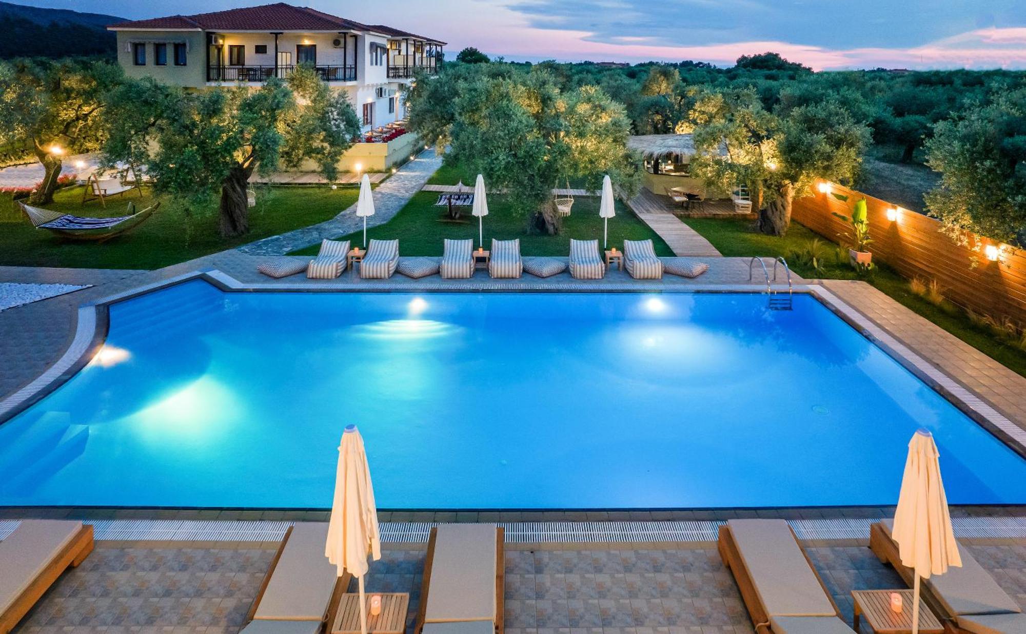 Nefeli Fresh Hotel By Del Mare Skala Rachoni  Buitenkant foto